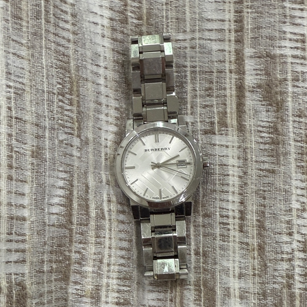 Burberry Stainless Steel Timepiece